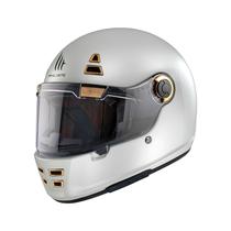 Capacete MT Helmets Jarama Solid A0 - Fechado - Tamanho XXL - Branco Perla