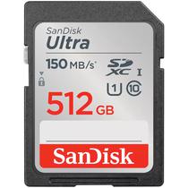 Cartao de Memoria Sandisk Ultra SDSDUNC-512G-GN6IN - 512GB - SD - 150MB/s