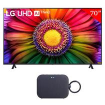 Smart TV de 70" LG 70UR8750PSA 4K Uhd com Bluetooth/Wi-Fi/Webos + Speaker LG Xboom Go PM1