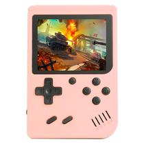 Console Portatil Game Box Plus Handheld 500 Jogos Tela 3" - Rosa