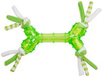 Brinquedo para Cachorros Osso Verde 28CM - Pawise Toss Tugger 14570