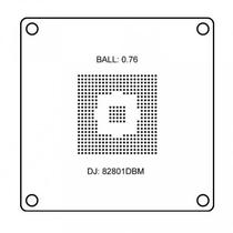 Bga Stencil PC DJ82801DBM B-0.76