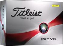 Bola de Golfe Titleist Pro V1X Amarelo (12 Unidades)