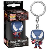 Chaveiro Funko Pocket Pop Keychain Marvel Venom - Venomized Captain America