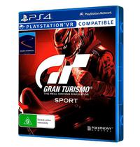Jogo Gran Turismo Sport Espanhol e Ingles VR PS4