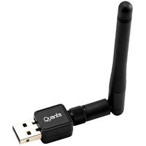 Adaptador USB Wireless Quanta QTA802 150 MBPS Em 2.4GHZ - Preto