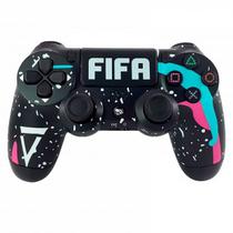 Controle PS4 Playgame Dualshock Fifa Black