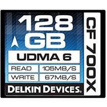 Mem CF 128GB Delkin 700X