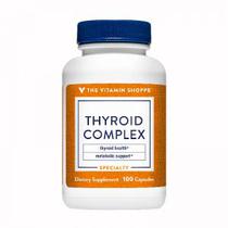 Thyroid Complex The Vitamin Shoppe 100 Capsulas
