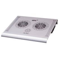 Cooler para Notebook Midi MD-0063Z / 4 USB / com 2 Ventiladores / DV 5V - Prata