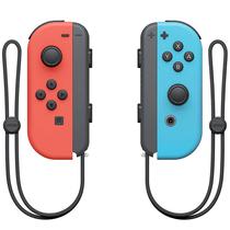 Controle Nintendo Switch Joy-Con L/R com Correia - Vermelho Neon/Azul Neon