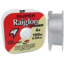 Linha Monofilamento Marine Sports Super Raiglon 4LB 0.330MM -100M