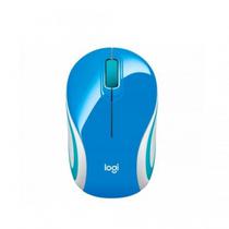 Mouse Logitech M187 Wireless Teal/Azul/Branco