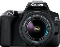 Kit Camera Canon Eos 250D 24.1 Megapixels com Lente Ef-s 18-55 III