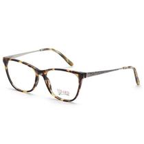 Oculos de Grau Feminino Visard AM16 C6 54-17-140 - Tortoise