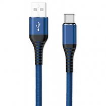 Cabo USB p/ USB-C Hye HYE25BC 1.2M 3.1A Azul