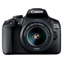 Camera Digital Canon Eos 2000D (T7) Kit - 24.1MP - Lente 18-55MM - Wi-Fi - Tela 3" - Preto