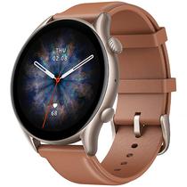 Smartwatch Amazfit GTR 3 Pro A2040 com GPS/Bluetooth - Brown Leather