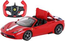 Ferrari 458 Vermelho Escala 1/14 R/C Rastar - 74560 (USB Charger)