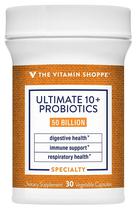 The Vitamin Shoppe Ultimate 10+ Probiotics 50 Billion (30 Capsula Em Gel)