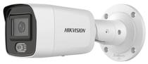Camera de Seguranca IP Hikvision DS-2CD3047G2-LS 4MP 2.8MM Bullet (Colorvu) (Caixa Feia)