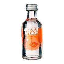 Bebida Vodka Absolut Mini Apeach 50ML - 7312040070503