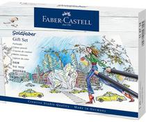 Lapis de Cor Faber Castell Goldfaber Gift F114 (17 Unidades)