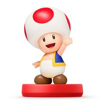 Boneco Amiibo Nintendo Toad Super Mario - NVL-C-Abae