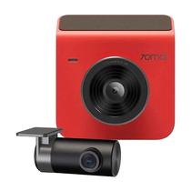 Camera para Carro Xiaomi 70MAI Dash Cam A400 + Kit de Camera Traseira - Vermelho/Preto