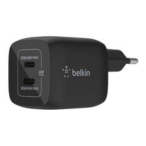 Carregador de Parede Belkin Dual Wall Charger 45W / 2 USB-C (WCH011VFBK) - Preto