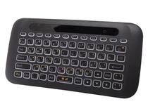 Controle para Receptor Smart Remote Mini Wireless Keyboard Touchpad H20 - Preto