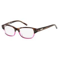 Oculos de Grau Roxy ERGEG03001 Feminino Tamanho 47-16-125 Armacao de Acetato - Marrom e Rosa