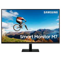 Monitor Smart Samsung 32" / 4K / Ultra HD / HDMI - Preto (LS32AM702UNXZA)