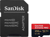 Cartao de Memoria SD Micro 256GB Sandisk Extreme Pro 140MBS