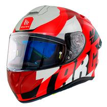 Capacete MT Helmets Targo Pro Biger C5 - Fechado - Tamanho XXL - Matt Pearl Red