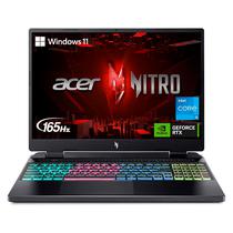 Notebook Acer Nitro 16 AN16-51-7515 16" Intel Core i7-13700H 1TB SSD 16GB Ram Nvidia Geforce RTX 4050 6GB - Cinza