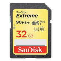 Cartão de Memória SD Sandisk Extreme 90-40 MB/s U3 4K 32 GB