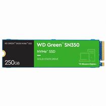 SSD Western Digital WD Green SN350, 250GB, M.2 Nvme, Leitura 2400MB/s, Gravacao 1500MB/s, WDS250G2G0C