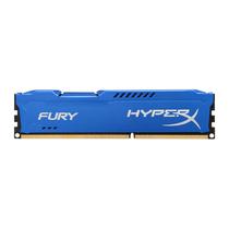 Memória Ram DDR3 Kingston 1600 MHZ 8 GB Hyperx Fury HX316C10F/8 - Azul