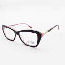 Oculos de Grau Feminino Visard BC 8175 C1 53-17-140 - Azul/Rosa $
