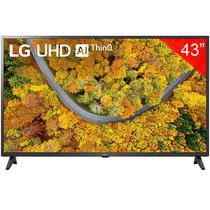 Smart TV LED de 43" LG 43UP7500 Uhd 4K com HDMI/USB (2021) - Preto