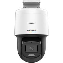 Camera de Vigilancia Hikvision Mini Colorvu PT Dome Network DS-2DE2C400SCG-e de 4 MP 2K - Branco/Preto