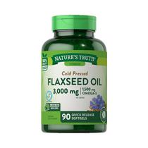 Vitaminas Nature's Truth Flaxseed Oil 90 Capsulas