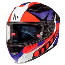 Capacete MT Helmets Kre Lookout G2 - Fechado - Tamanho L - Gloss Fluor Red
