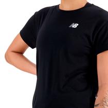 Camiseta New Balance Feminino Relentless Heathertech s Preto - WT33190BK