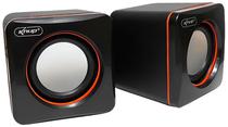 Speaker Knup KP-600 USB/3.5MM Estereo - Preto (Caixa Feia)
