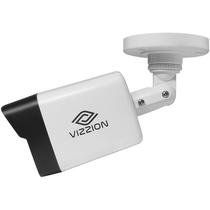 Camera de Vigilancia Vizzion VZ-Ipbd IP FHD Bullet Lente Cmos 1/4" de 2.0MP 2.8 MM - Branco / Preto