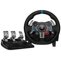 Volante Logitech Driving Force G29 941000111PD para Playstation Bivolt - Preto