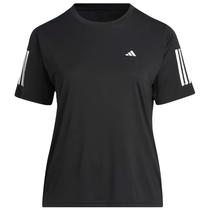Camiseta Adidas Feminino Running Own The Run Tee 4X Preto - HT3698
