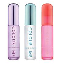Kit Perfume Colour Me Violet|Diamond|Neon Pink - Edp Feminino 50ML